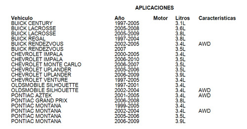 Soporte Caja Chevrolet Impala 2000-2005 3.4l Gm Parts Foto 6