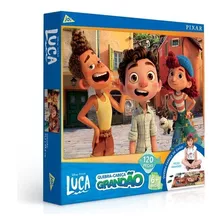 Quebra Cabeça Puzzle Luca 120 Peças Grandão Jak