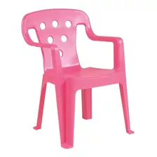 Mini Cadeira Poltrona Infantil plástica Cadeirinha Criança