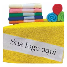 Lote 20 Toalhas Fitness Personalizadas Academia Rosto Treino