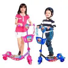 Patinete Com Luz E Som Com 3 Rodas - Pop Brinquedos