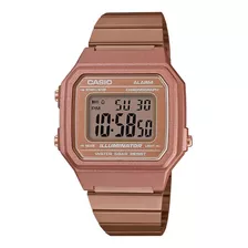 Reloj Casio Vintage Para Mujer Color Rosa B650wc-5avt