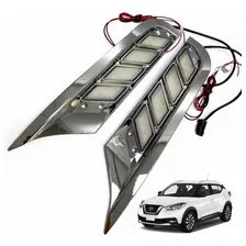 Kit Led Day Light Prata Luz Diurna Nissan Kicks 1 Unidade