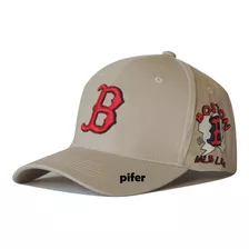 Gorra Boston B Bordada 3d Gorro Mujer Hombre Calidad Premium