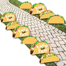 Taco Bout Fun - Lawn Decorations - Outdoor Mexican F...