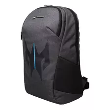 Gaming Back Pack Acer Predator Mochila Color Negro Diseño De La Tela Liso Abg140