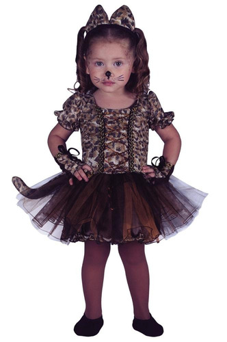Disfraz Niña Princesa Leoparda B 
