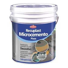 Microbase Cementicio Microcemento Pisos Sinteplast 20k