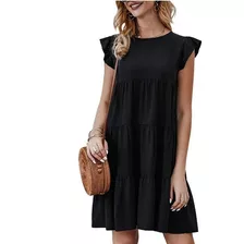 Vestido Midi Casual De Verano Para Mujer Vestido De Playa