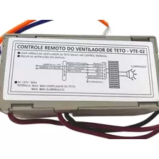 Módulo Receptor Ventilador Teto Vte-02 Vte-04 127v Mondial