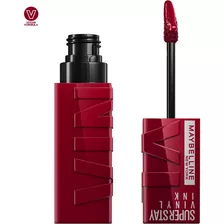 Labial Maybelline Super Stay Vinyl Ink Royal Acabado Brillo