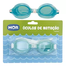 Óculos De Natação Infantil Fashion Mor 3a6 Anos Piscina Mar