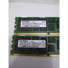 2 Memória Ddr3 Pc3l 10600rcom Garantia 