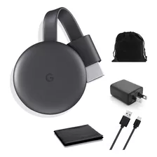 Google Chromecast - Dispositivo De Transmisión Con Cable
