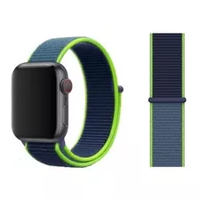 Pulseira Nylon Para Apple Watch 38mm 40mm 42mm 44mm Series 