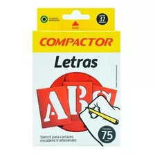 Letra Vazada Letras E Algarismos Números 75mm Compactor