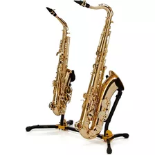 Suporte Duplo Combinado P/ Sax Alto E Tenor Hercules Ds 537b