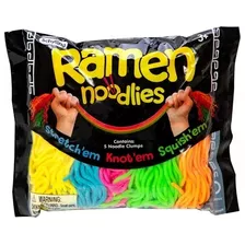 Juguete Ramen Noodles Antiestres Fidget Toys Stretch Squish