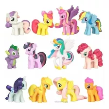 Lote De 12 Mini Bonecos My Little Poney My Pony