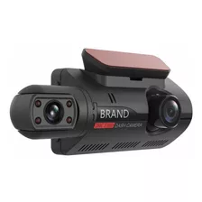 Câmera De Video Veicular 2 Lentes Carro 1080p Dvr Microfone