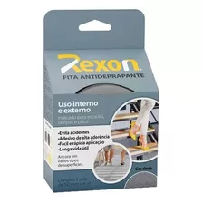 Fita Antiderrapante 50mm X 5mt Cinza Rexon Afa1010002