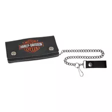 Harley-davidson - Cartera Alta Para Motorista Con Bordado B&