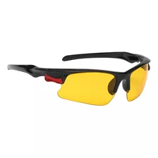 Óculos De Proteção Amarelo Visão Noturna Anti Reflexo Farol
