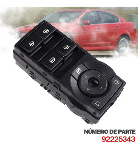 Control Maestro Vidrios Para Pontiac G8 Gt Gxp 2008-2009 Foto 2