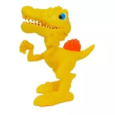 Dino Comilão Junior Megasaur Amarelo - Fun F0017-2