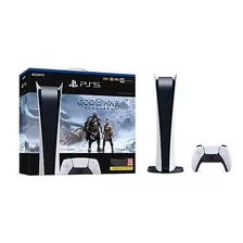 Sony Playstation 5 Digital Cfi-11 825gb God Of War Ragnarok Bundle Color Blanco Y Negro