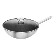 Wok Antiadherente De Acero Inoxidable Zwilling Joy Plus De 1