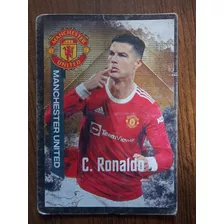 Figurinha Cards Jogador Cristiano Ronaldo Manchester United