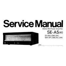 Manual Servicio Technics Se-a5