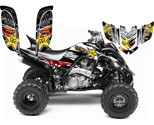 Cuatrimotos Yamaha Raptor 660 Sticker Calcas 2 Foto 9