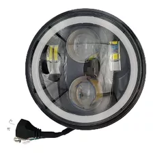 Faro Led Redondo 5 Pulgadas 100w 9v-24v Alta Baja