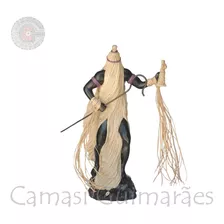 Orixá Omolu Marfim (grande) 40cm Camasi Guimarães