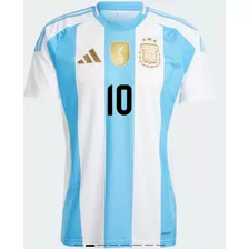 Camiseta Titular Messi Argentina 3 Estrellas 2024