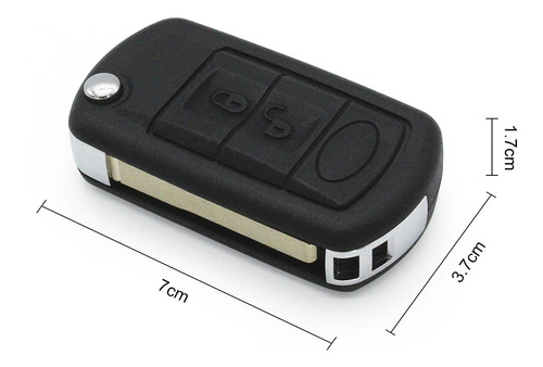 3 Botones Btn Remote Key Fob Case Fit Para Range Rover Lr3 Foto 2