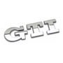 Emblema Gti Golf Cromado Mk3 Mk4 Mk5 Mk6 Mk7 Tsi Turbo 1.4