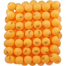 100 Unidades De Pelotas De Ping Pong De Práctica Naranjas De
