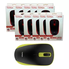 Kit 10 Mouses Ópticos Sem Fio 1200 Dpi Targa M70w Atacado