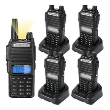 Kit De 4 Radios Ht Communicator Baofeng, Radio Uv82 De Doble Banda