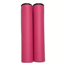 Manopla Silicone Pink Bike Gel Macia Confortável Nfe