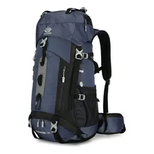 Mochila De Camping Grande Impermeable Con Dos Bolsas De Homb