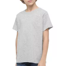 Camiseta Juvenil Infantil Menina E Menino Básica Camisa