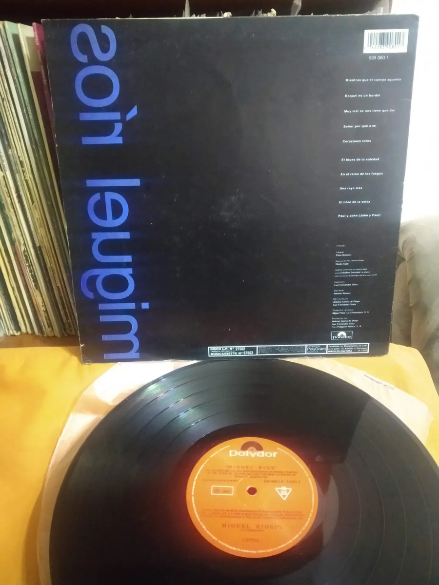 Miguel Ríos - Miguel Ríos - vinilo 1989