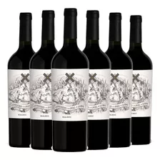 Vino Cordero Con Piel De Lobo Malbec Caja X 6 X 750ml.