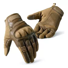 Guantes De Cuero Aptos Para Pantalla Táctil Motociclista