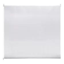 Persiana Blackout Roller Poliéster 120x160cm Cor Branco