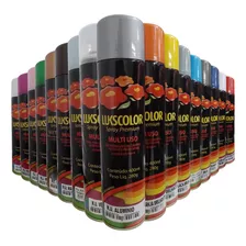 Tinta Spray Diversas Cores Lukscolor Multiuso Brilho 400 Ml
